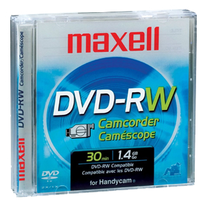 Maxell 567655 DVD-RW Camcorder Rewriteable