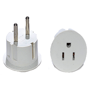 US to European Power Adapter