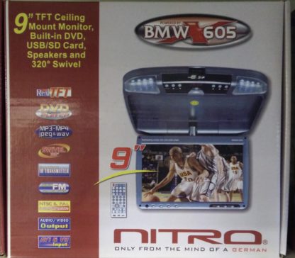 Nitro 9" TFT Ceiling Mount Monitor