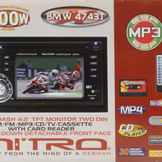In-Dash 4.2" TFT Monitor Two Din