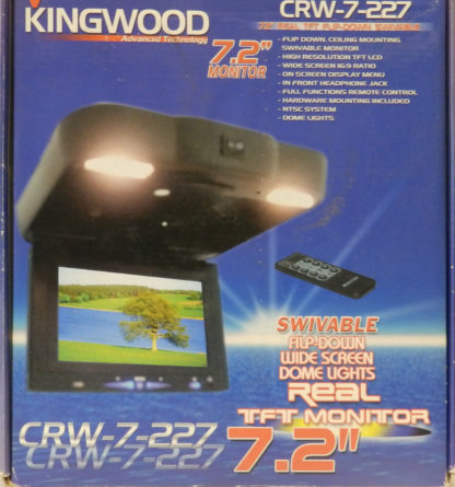 Kingwood CRW-7-227 TFT 7.2" Monitor