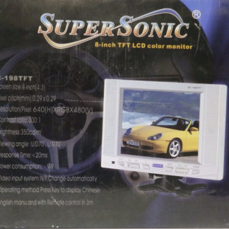 SuperSonic SC-198TFT 8 inch TFT LCD Color Monitor