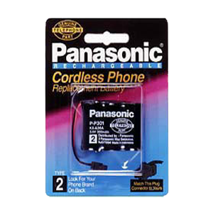 Panasonic Type 2 P-P301 Phone Battery