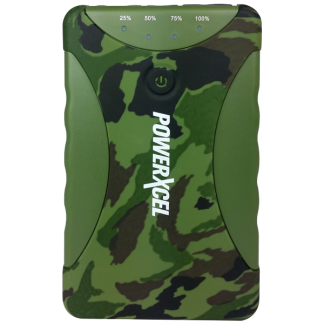 PowerXcel 10000 mAh Water Resistant Rechargeable Power Bank