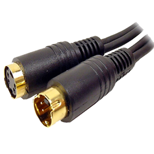 Trisonic SN-VF06 Super VHS Cable with 4 PIN Connector Male to Female