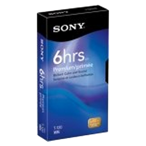 Sony T-120 Premium Video Cassette