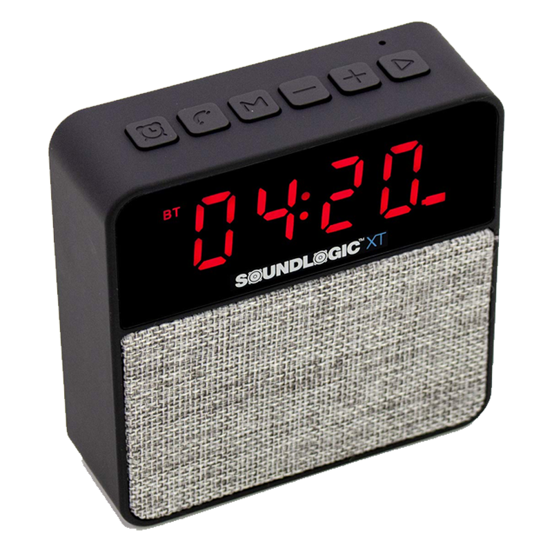 Lenco CR-520 Stereo clock radio 1,2 inch Blue LEDs Blau USB
