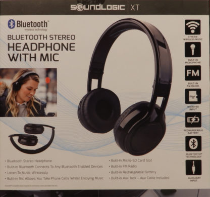 Soundlogic XT Bluetooth Stereo Headphone with Mic